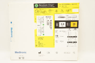 Medtronic RONYX30038UX Resolute Onyx Coronary Stnt System 3.0mm x 38mm (x)